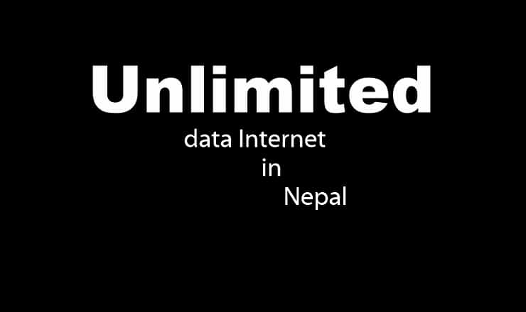 Unlimited data in Nepal