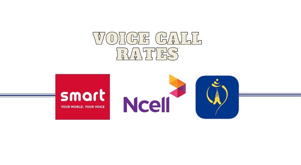 Voice Call Rates in ncell ntc smartcell
