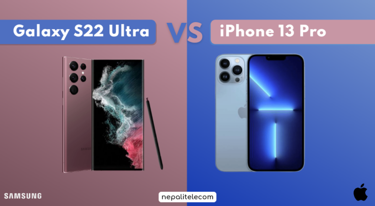 samsung galaxy s22 ultra 5g vs iphone 13 pro