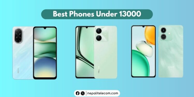 Best phones under 13000 in Nepal in 2025
