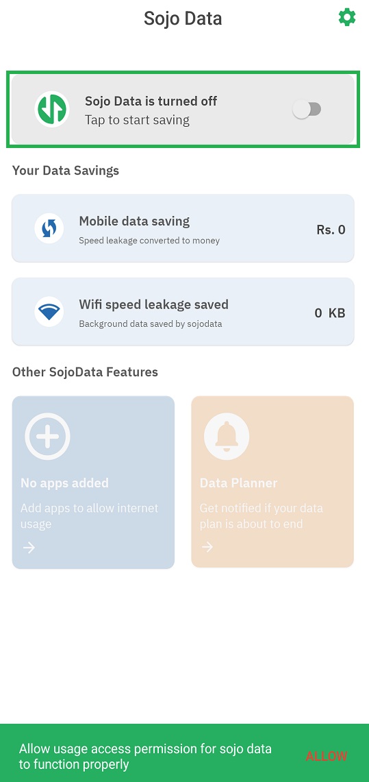 Save Money While Using Sojo Data, Restrict Background Apps