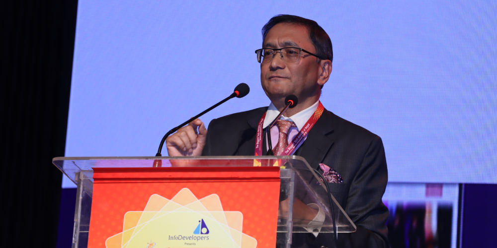 Sanjib Raj Bhandari, Group President of InfoDevelopers ICT Award 2022 grand finale