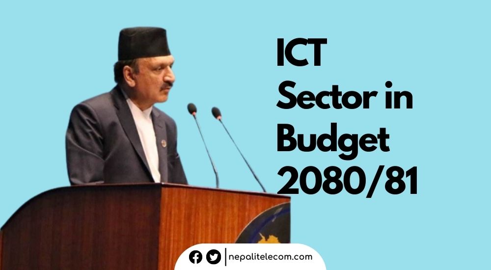 ICT sector in budget 2080 81