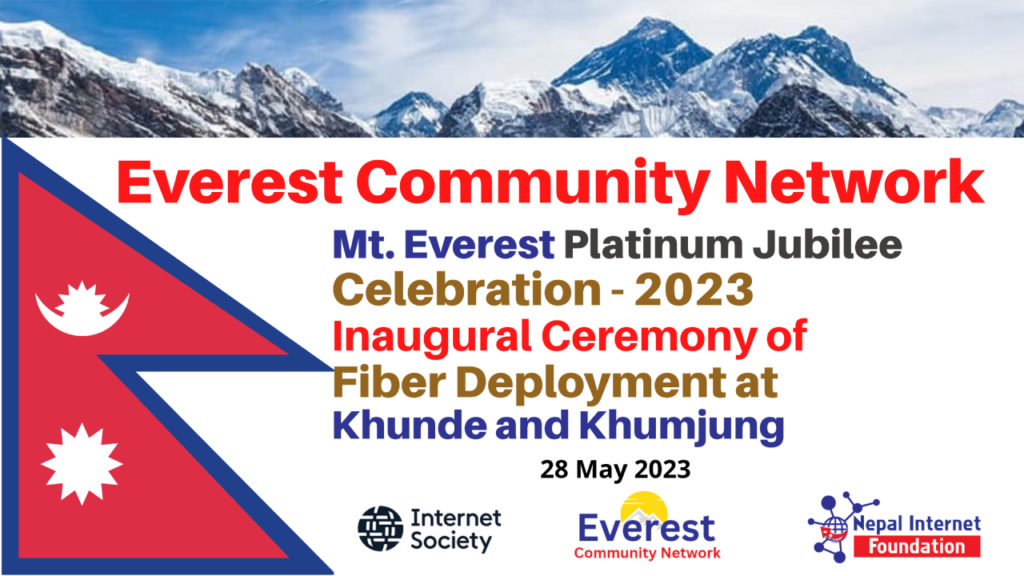 everest community network fiber internet in solukhumbu