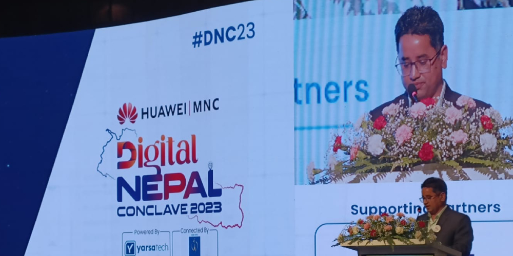 Huawei digital Nepal conclave 2023 Razan Lamsal