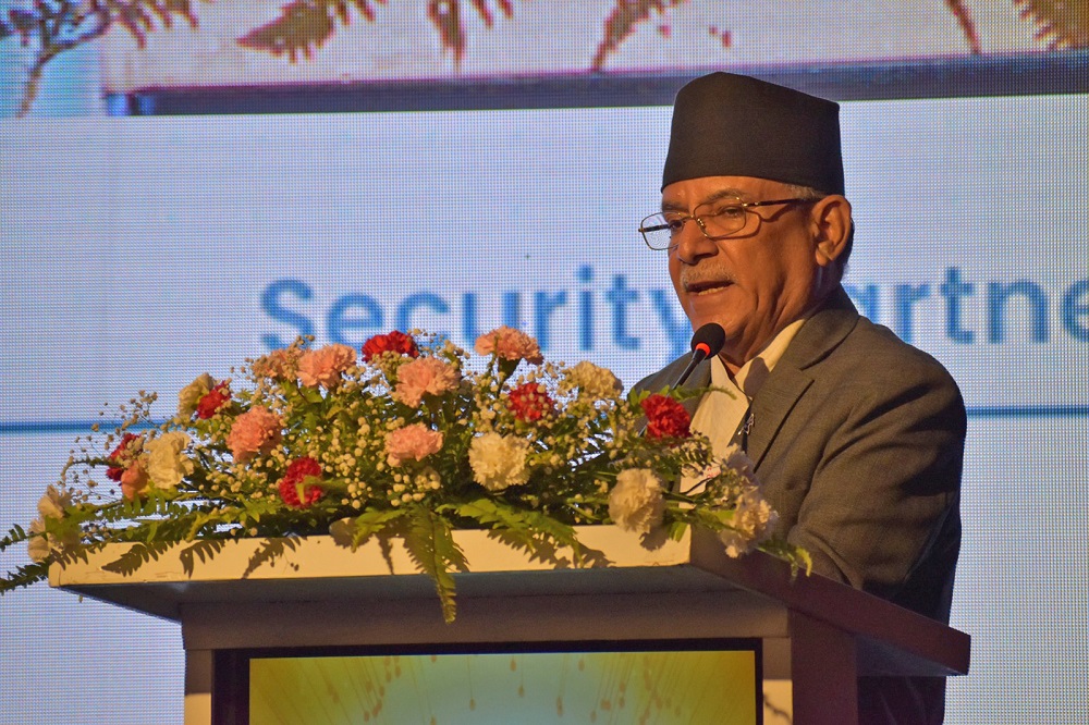PM Prachanda Huawei digital Nepal conclave 2023