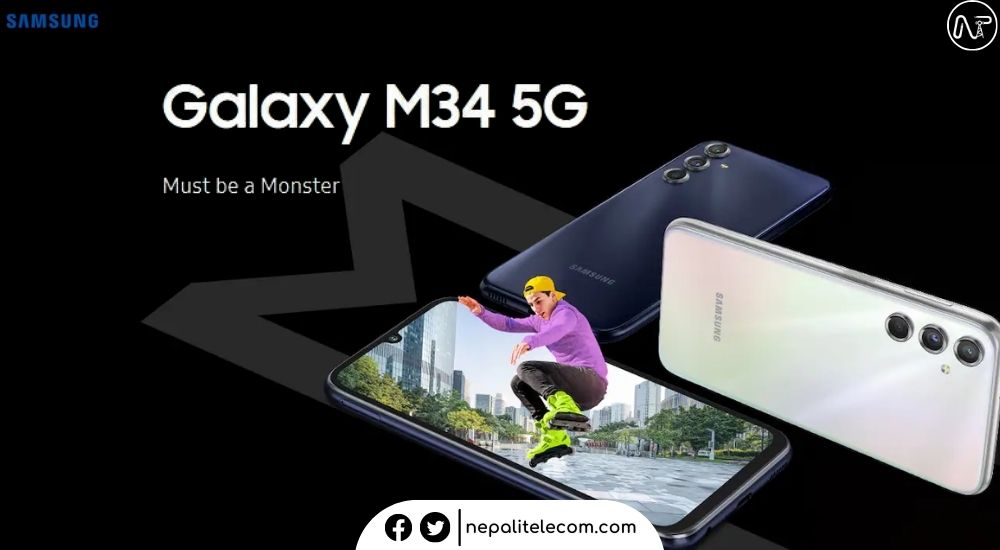 Samsung Galaxy M34 5G Price in Nepal