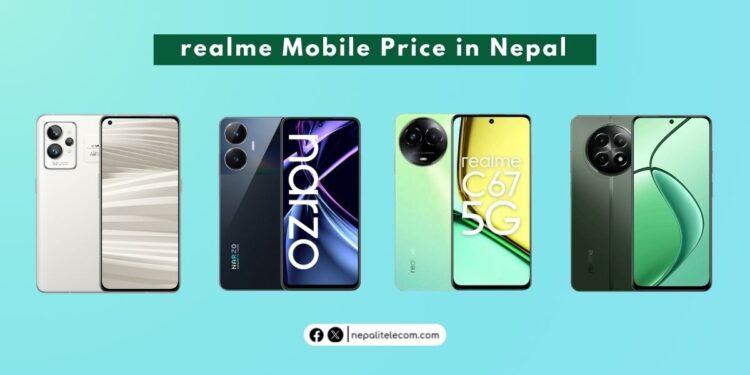 realme mobile price in Nepal