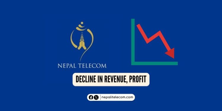 Nepal Telecom Revenue Profit Decline Financial statement