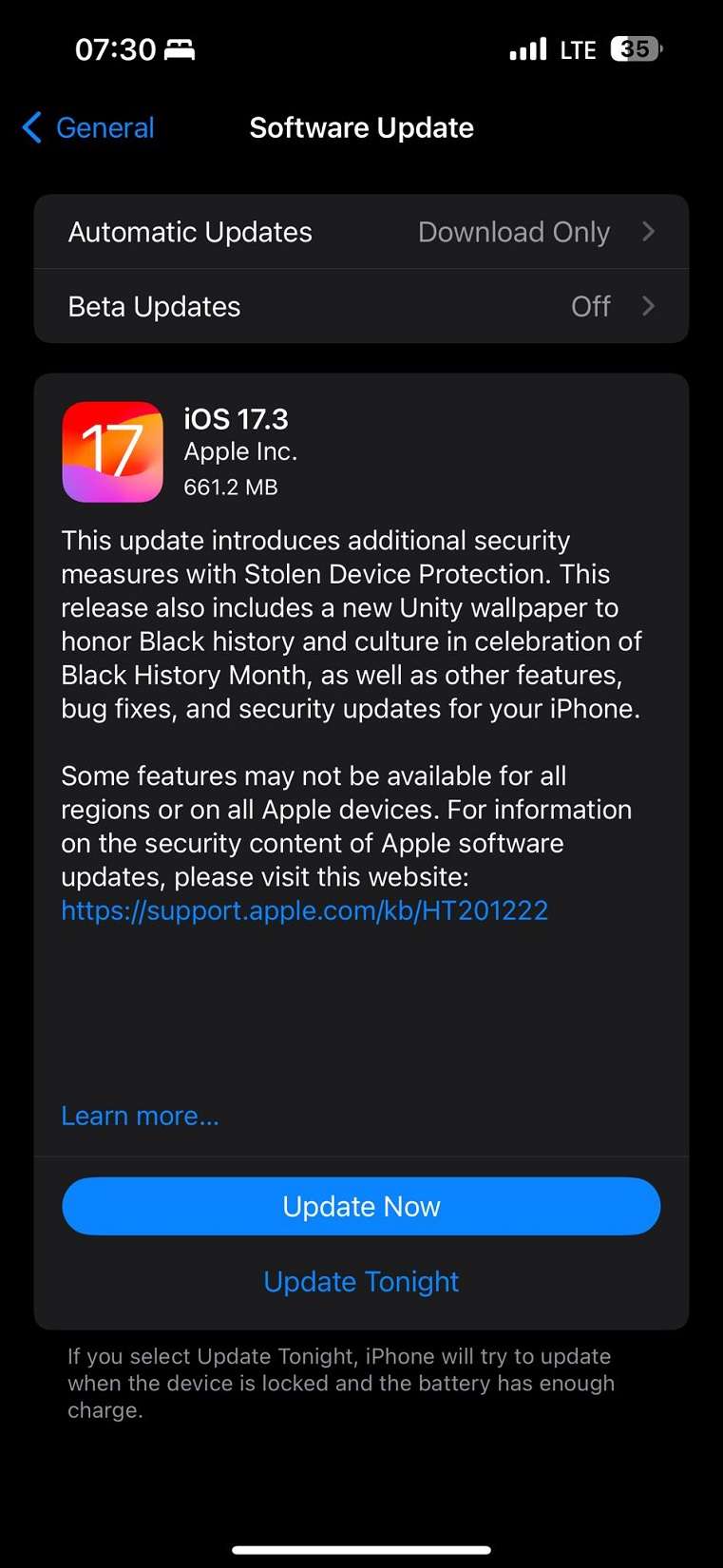 ios 17 update for iphone 13 pro