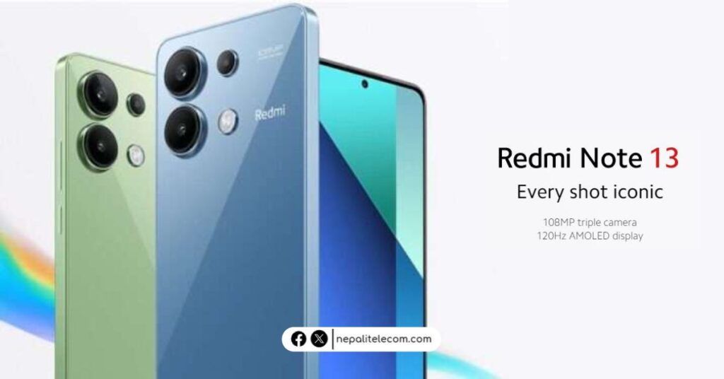 Official Redmi Note 13 4G price in Nepal