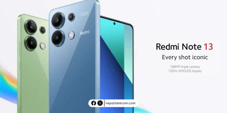 Official Redmi Note 13 4G price in Nepal