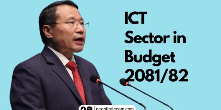 ICT and Telecom in Budget 2081 82