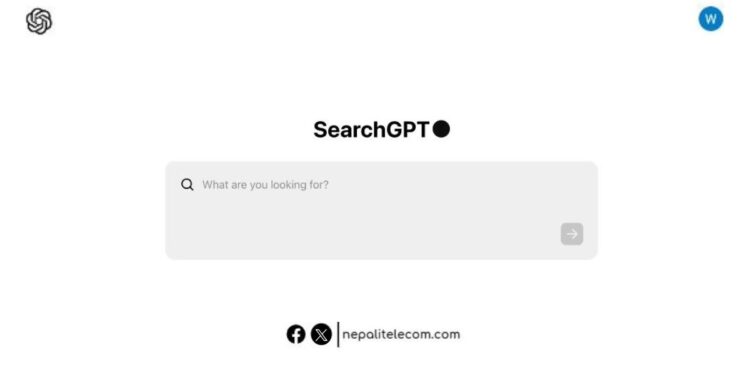 OpenAI SearchGPT search engine