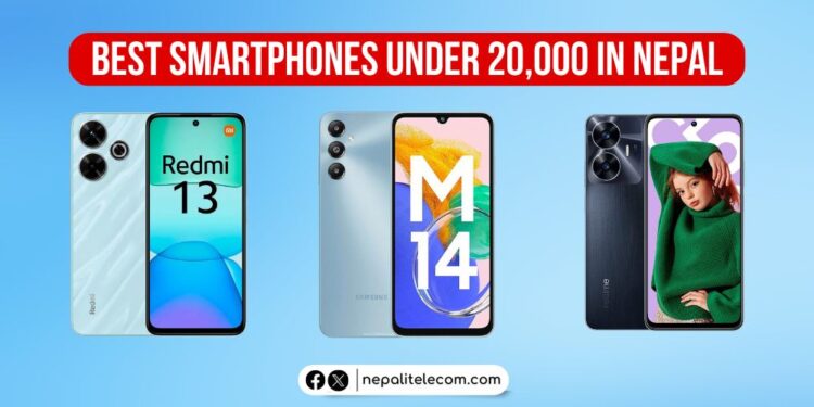 Best phones under Rs 20000 in Nepal