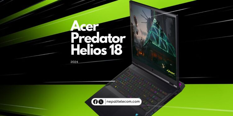 Acer Predator Helios 18 2024 Price in Nepal