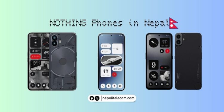 Nothing phones price in Nepal