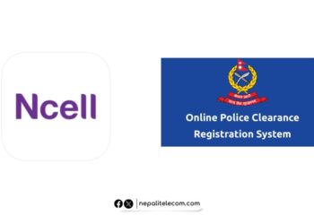 Ncell Online Police clearance certificate and Free mobile data for Nepal Police website browsing