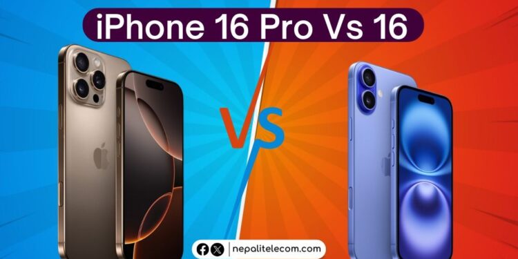 iPhone 16 vs iPhone 16 Pro