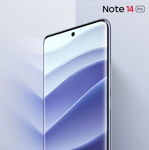 redmi note 14 pro front