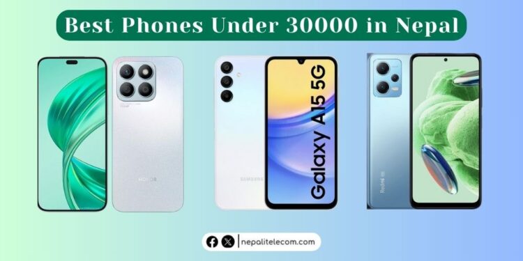 All the best phones under 30000 in Nepal