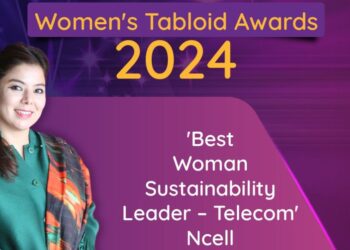 Ncell Bishakha Khadka Best Woman Sustainability Leader Award 2024