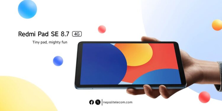 Redmi Pad SE 8.7 4G price in Nepal