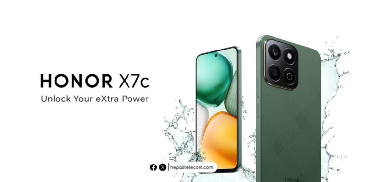 Honor X7c price in Nepal