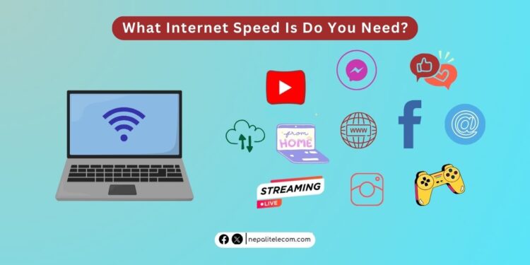 What Internet Speed You Need