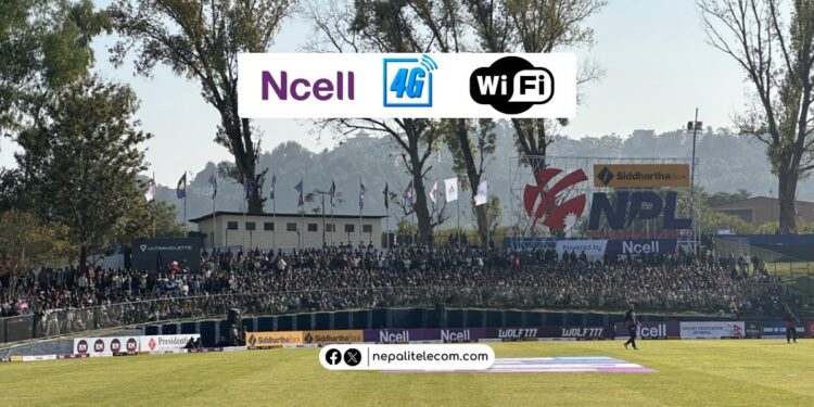 Ncell Small Cells 4G Free Wifi NPL TU stadium