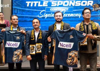 Ncell Lumbini Lions main sponsor agreement