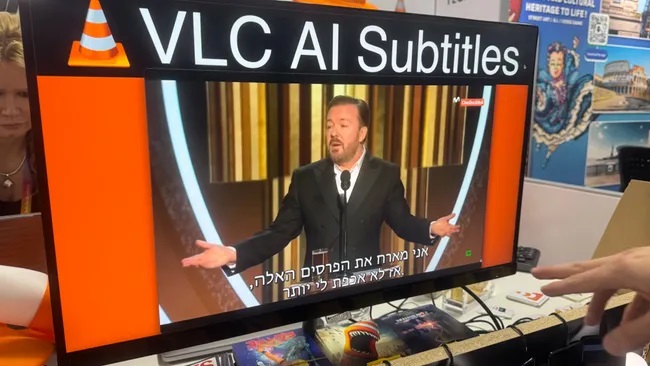 AI subtitles on VLC Media Player