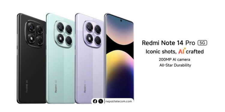 Redmi Note 14 Pro 5G price in Nepal