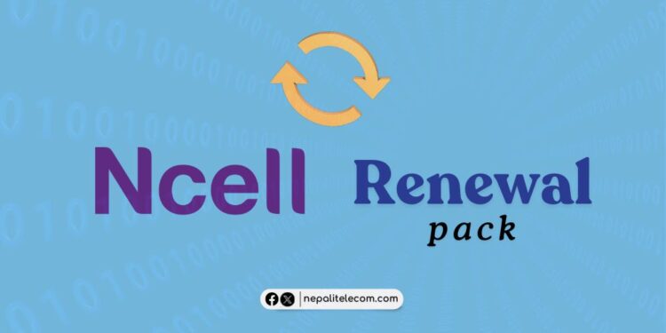 Ncell renewal pack