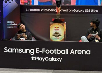 Samsung e-Football arena in eSports Nepal 2025