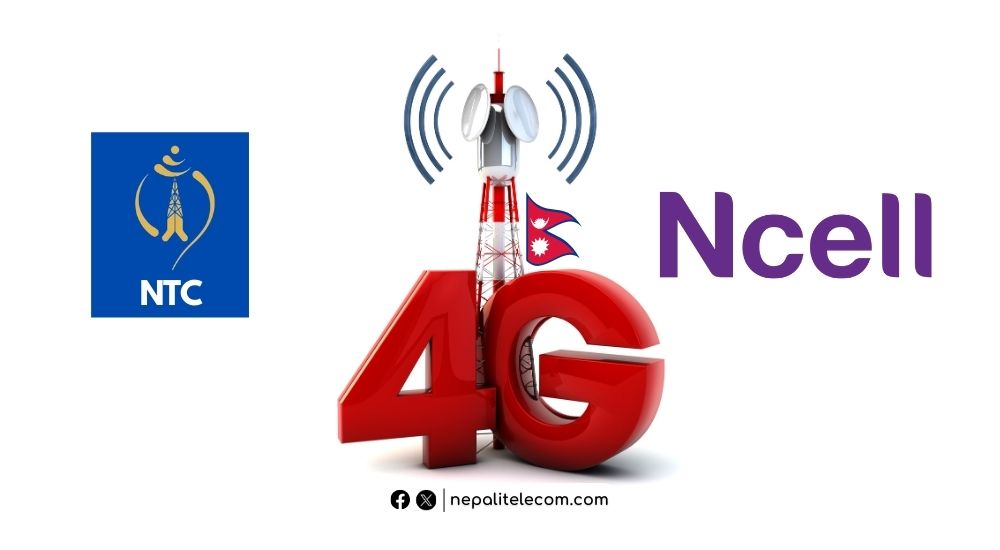 4G users in Nepal Ntc Ncell