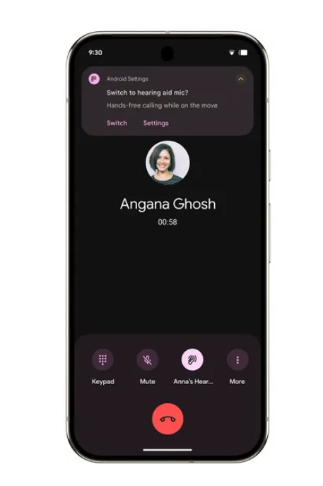 Hearing aid audio support Android 16