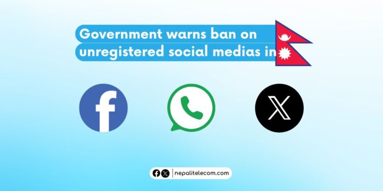Government warns ban on social media Facebook Nepal