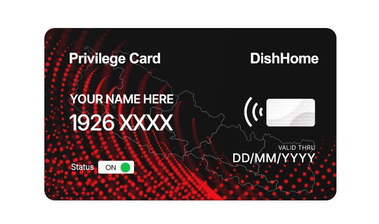 Dish Home Virtual Privilege Card service