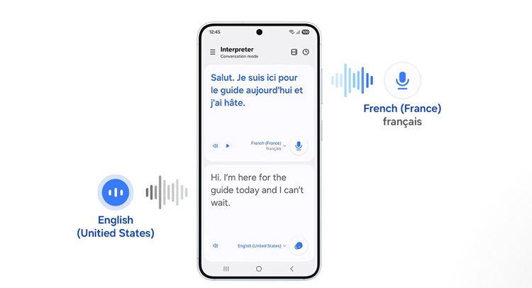Galaxy Buds Core translation AI