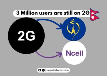 2G users in Nepal Ntc ncell