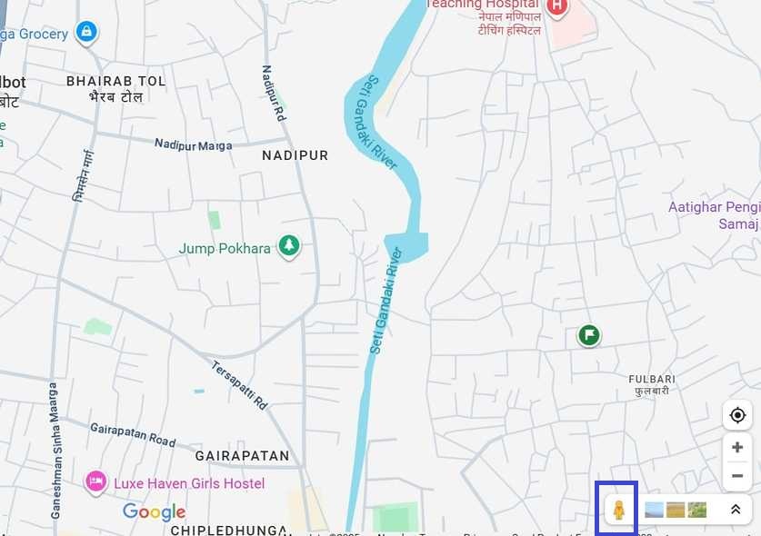 Google Maps Street View in Nepal