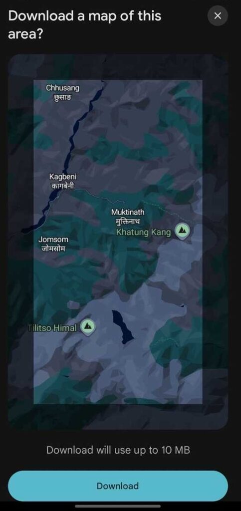 download offline map