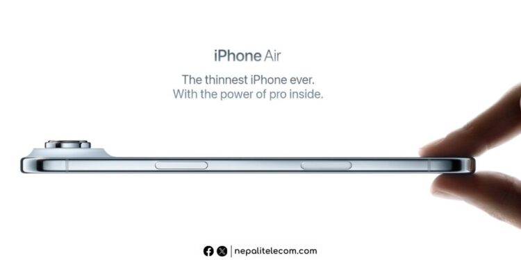 iPhone Air price in Nepal