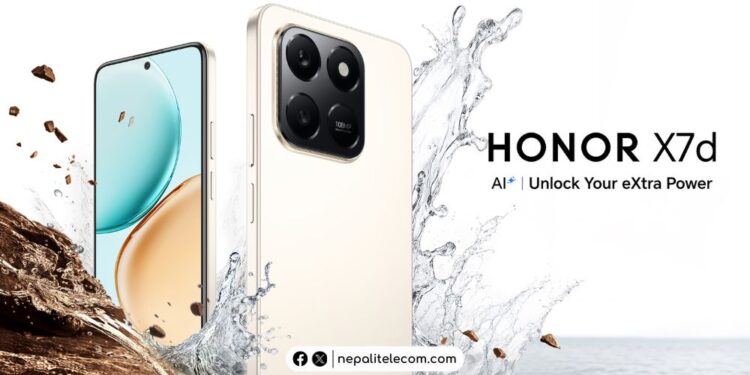 Honor X7d price in Nepal