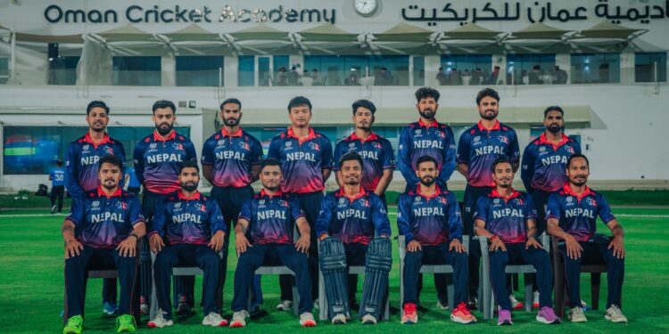 Nepal Cricket Team for World T20 qualifier 2025