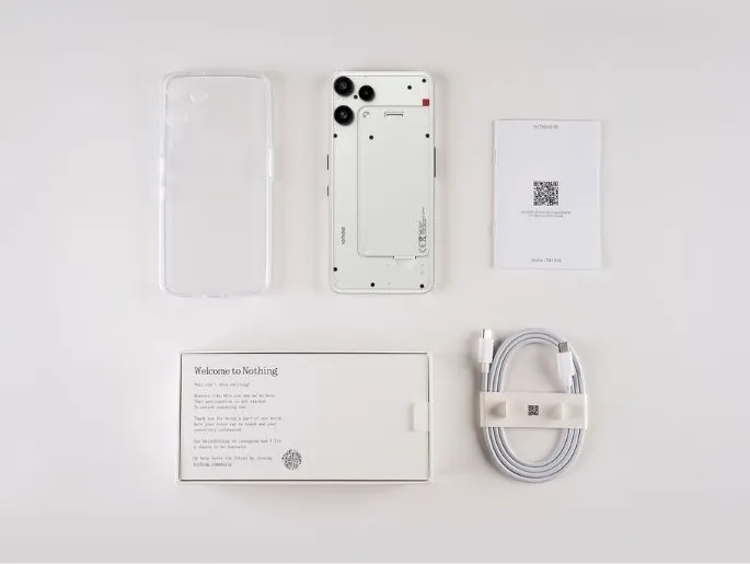 Nothing Phone 3a lite package