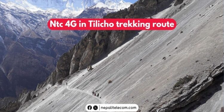 Ntc 4G in Tilicho Trekking route