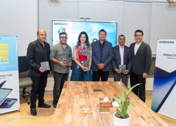 Samsung Shark Tank Nepal team Galaxy Z Fold 7
