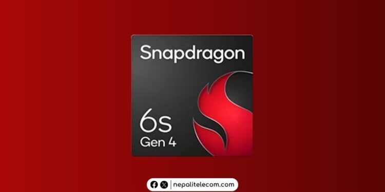Snapdragon 6s Gen 4 chipset launched